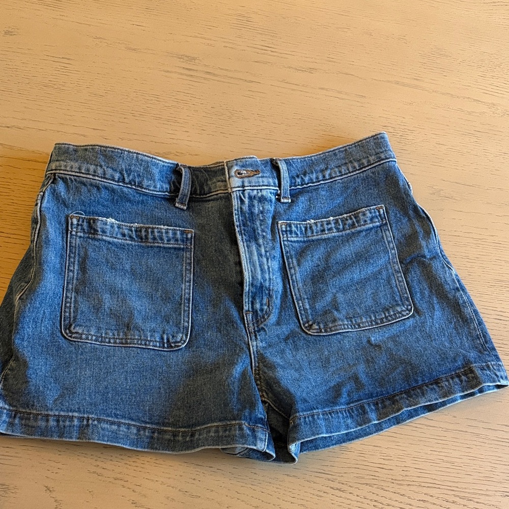 Madewell Vintage Blue Denim Jean Shorts